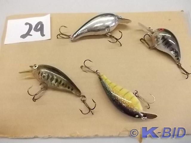 4-Assorted Fishing Lures