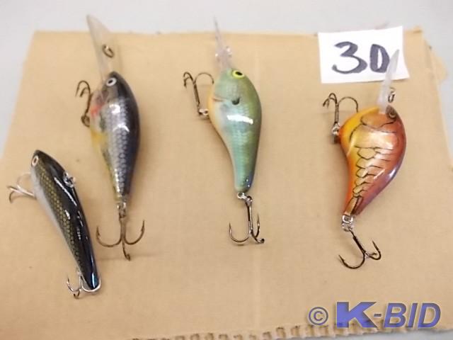 4-Assorted Fishing Lures