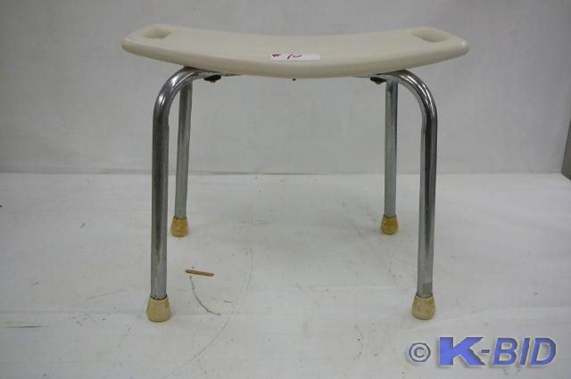 lot 10 image: Stool 16 H x 19W&nbspx 10-12D  S...
