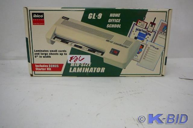 lot 26 image: Pouch Laminator 120 volt,60Hz  Sold...