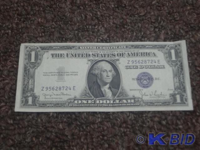 $1 Silver Certificate, Series 1935D...