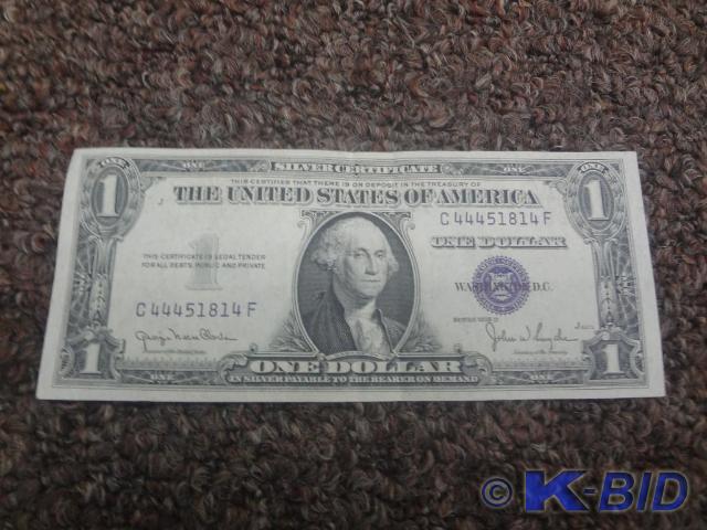 $1 Silver Certificate, Series 1935D...