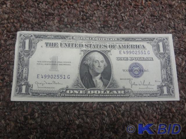 $1 Silver Certificate, Series 1935D...