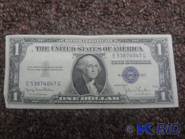 $1 Silver Certificate, Series 1935D
