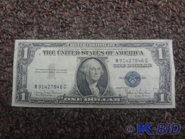 $1 Silver Certificate, Serias 1935D