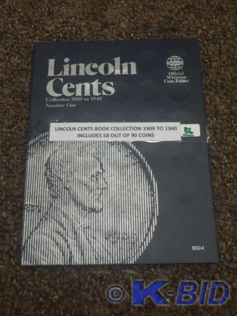 Lincoln Cents Book Collection 1909-...