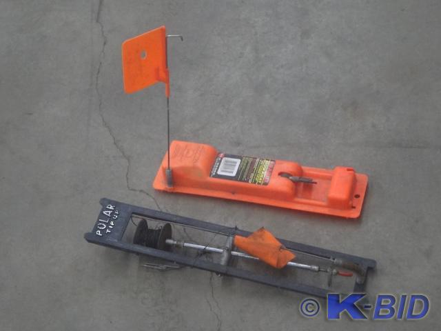 lot 31 image: (2) Ice Fishing Tip-Ups