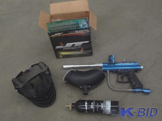 lot 44 image: Triton-II Paintball Gun With Access...