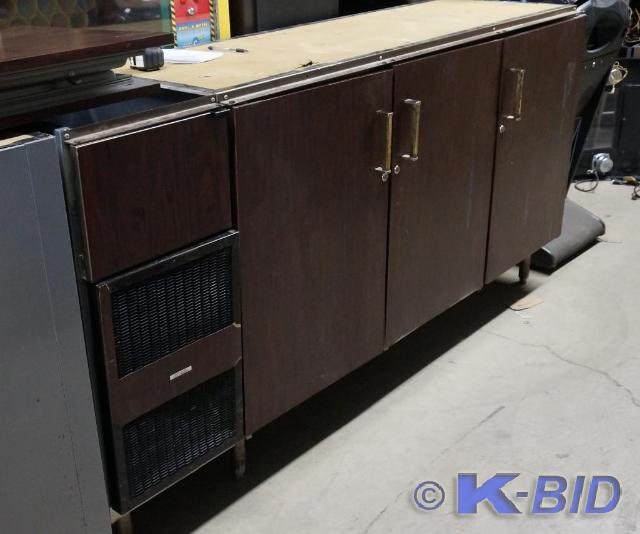 lot 1 image: Large undercounter refrigerator  c...