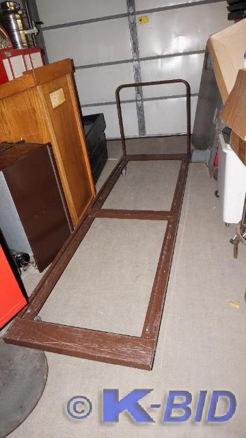 lot 22 image: Large Rolling cart. Utilized for st...