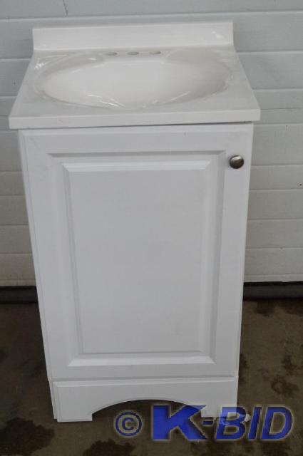 lot 14 image: 18 inch vanity.with sink  New ...