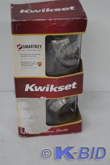 lot 33 image: Kwikset Model # 985 15 SMT CP K4 Kw...