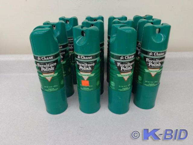 lot 26 image: Chase Furniture Polish Quantity 12 ...
