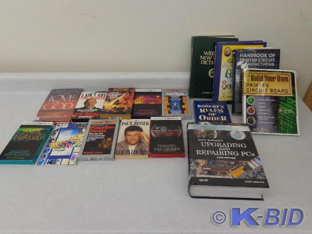 lot 48 image: Assorted Books and Audio Books Audi...