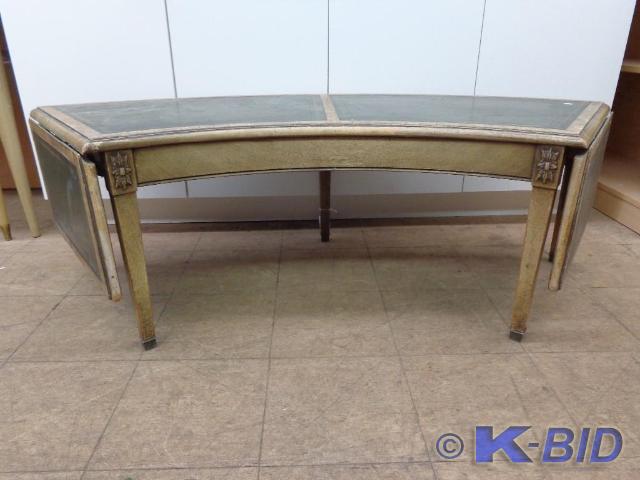 lot 85 image: Half Round Coffee Table 12 Round C...