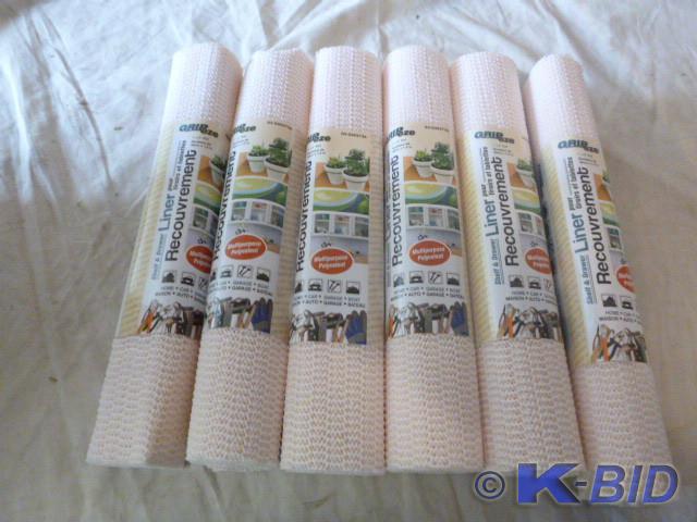 6 Rolls of Gripeze Shelf and Drawer...