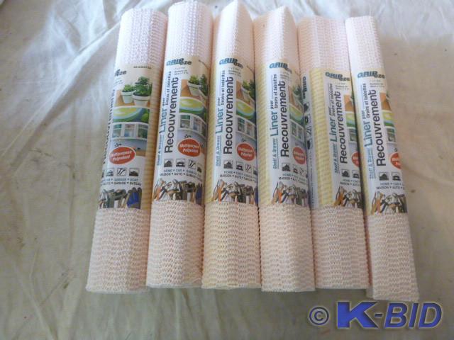 6 Rolls of Gripeze Shelf and Drawer...