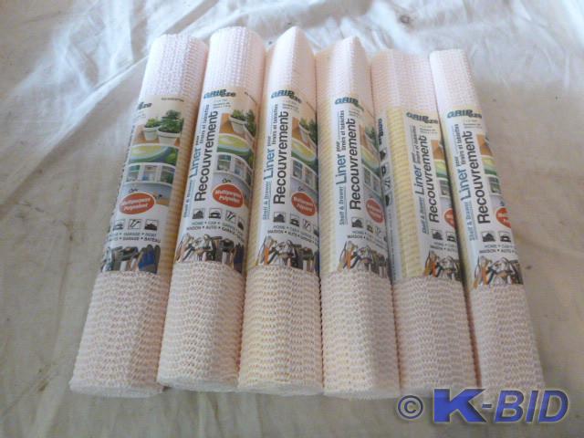 6 Rolls of Gripeze Shelf and Drawer...