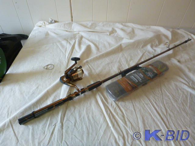 R2F Rod and Reel with Bass Fishing ...