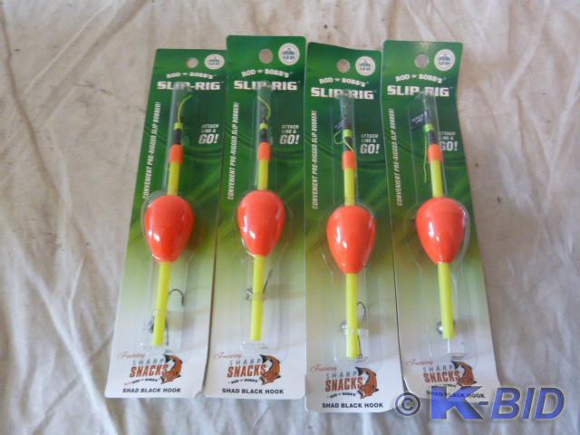 4 Rod-N-Bobs Pre-Rigged Slip Bobber...