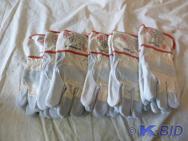 6 Pairs of Schwerin-V Gloves   Leat...