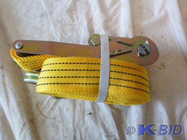 27 Ratchet Tie Down with J Hooks