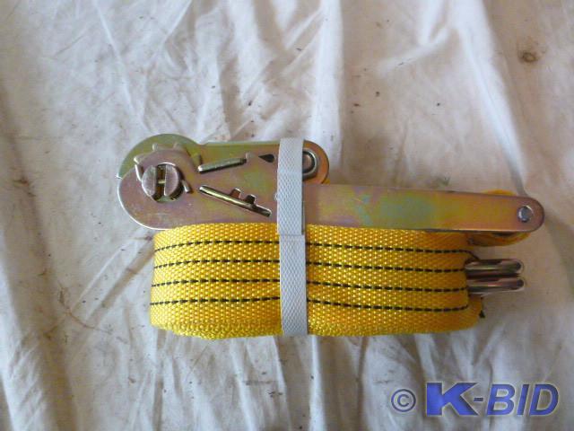 27 Ratchet Tie Down with J Hooks
