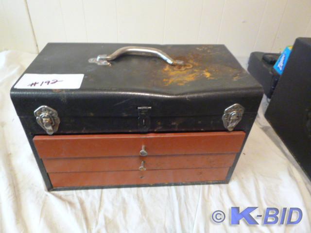 Metal 17 Tool Box   3 Drawers  Som...