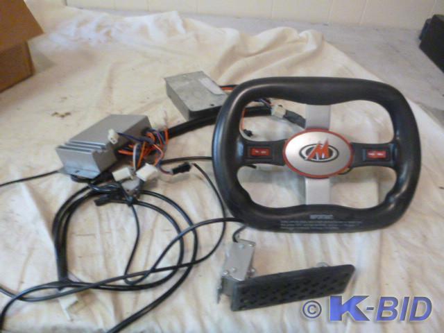 Go Cart Steering Wheel and Controls