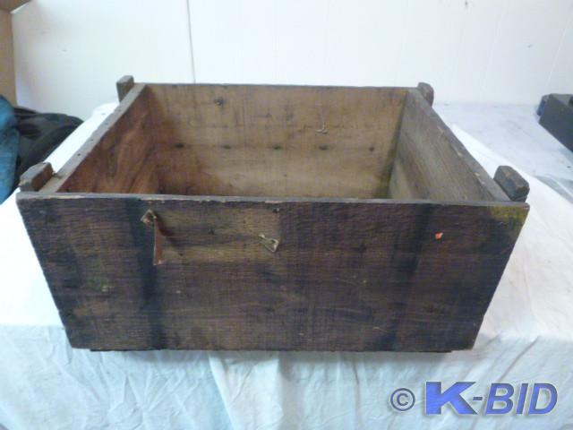 Old Wood Crate   14 12 X 19 12 ...