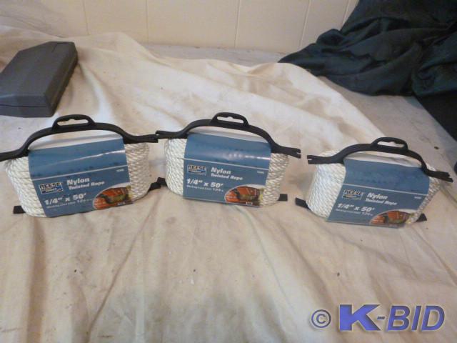 3 Spools of Reese Nylon Rope   14...
