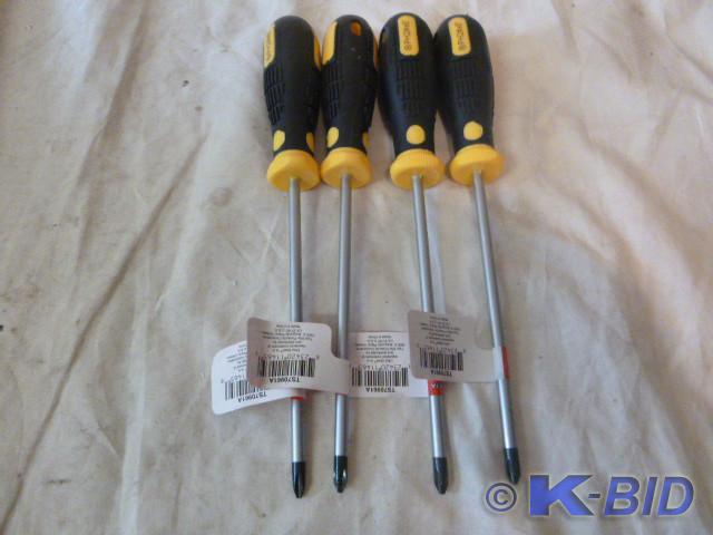 4 Phillips Screwdrivers with Magnet...
