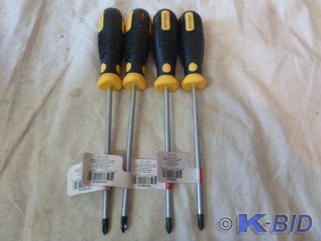 4 Phillips Screwdrivers with Magnet...