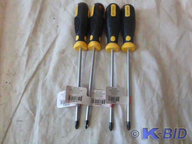 4 Phillips Screwdrivers with Magnet...