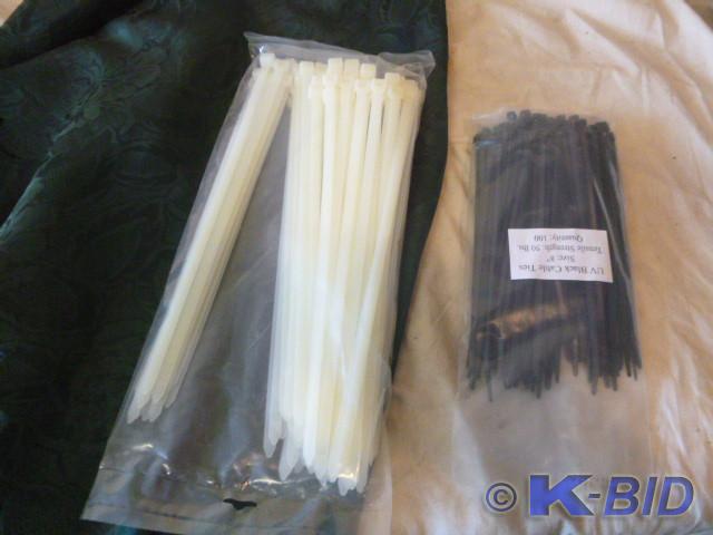 2 Bags of 8 and 11 Cable Ties