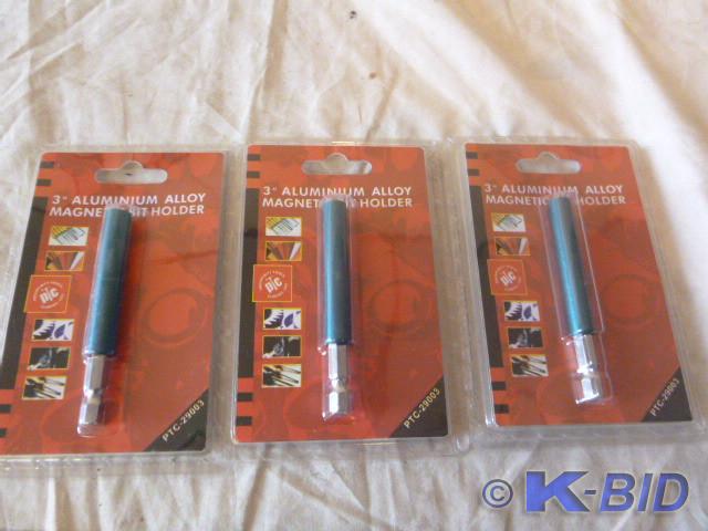 3 - 3 Aluminum Alloy Magnetic Bit ...