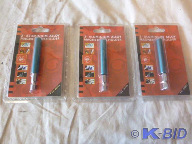 3 - 3 Aluminum Alloy Magnetic Bit ...