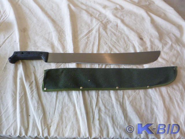 18 Machete with Sheath