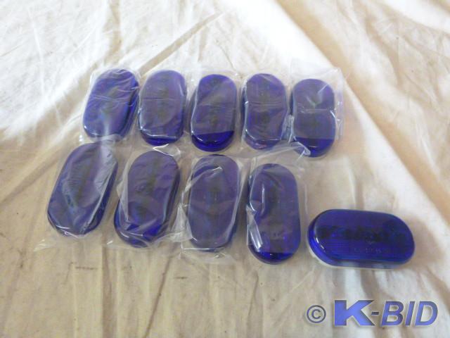 10 Blue DOT SAE-P2 Pc-77 Lights
