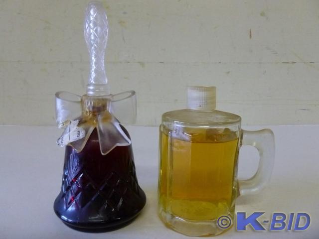 Lot of two collectible Avon cologne...