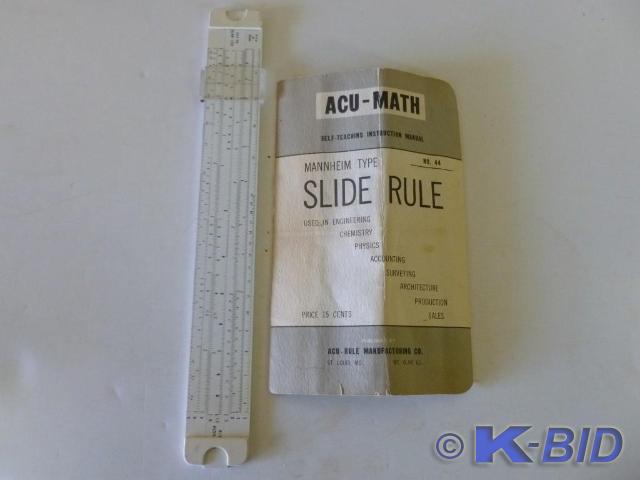 Vintage Acu - Rule Manufacturing Co...