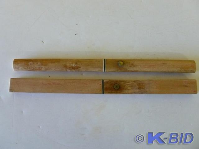 Lot of two floating stainless steel...