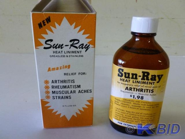 Vintage Sun - Ray Heat Liniment, fu...