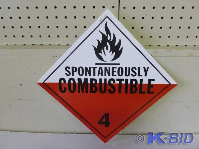 Heavy Gage Cardboard Sign that meas...