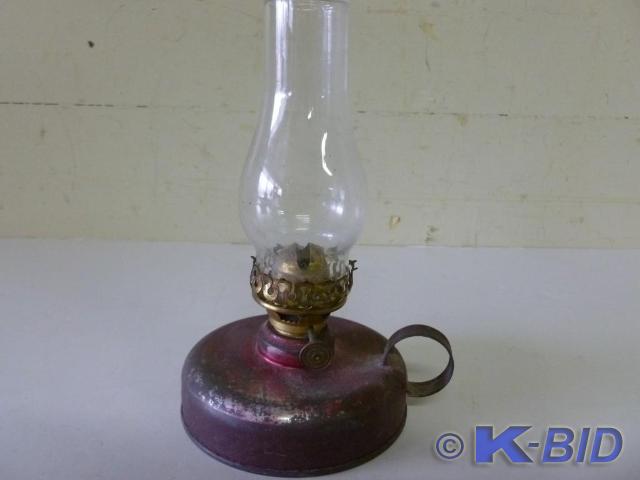 Vintage Sterling metal bodied oil l...