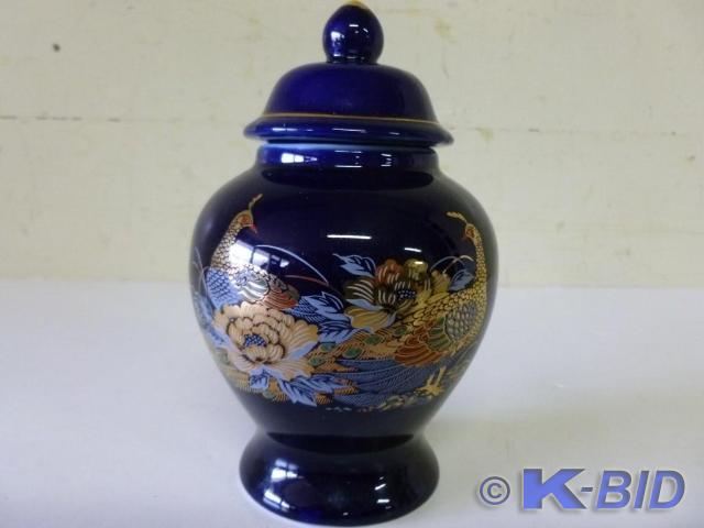 Beautiful hand painted cobalt blue ...