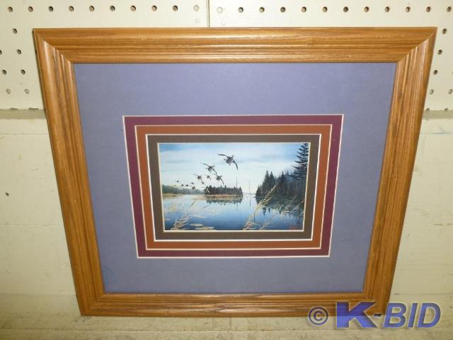 Les Kouba solid wood framed and tri...