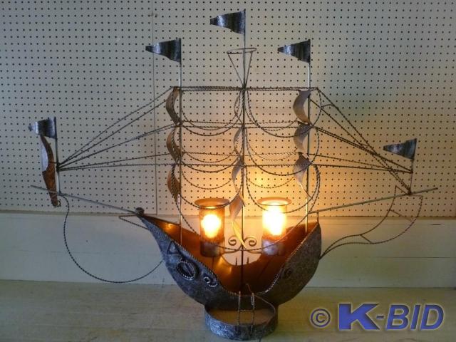Huge Vintage Heavy Gage Decorative ...