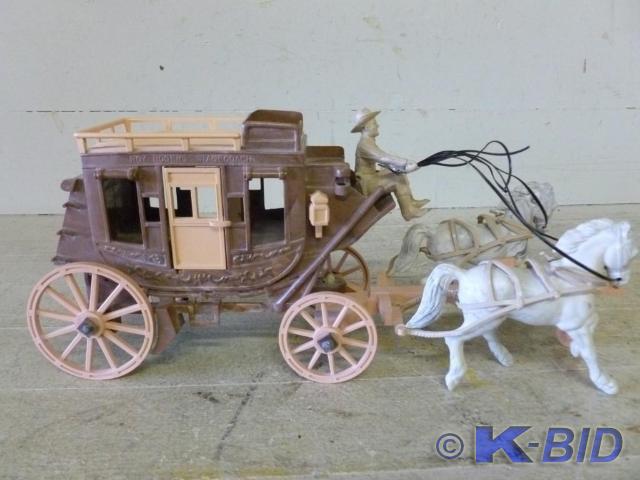 Vintage Roy Rogers Stagecoach, meas...