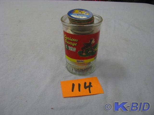lot 114 image: curious George Welchs cup with pog...